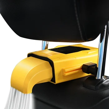 Elektrické Auto Fanúšikov na Zadných Sedadiel| Portable Auto Sedenie Ventilátor s 3 Rýchlosti Nastaviteľné USB Nabíjateľné | BackSeating Auto Ventilátor 5V C